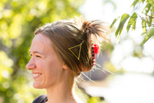 Load image into Gallery viewer, Geometric Triangle Hair Barrette

